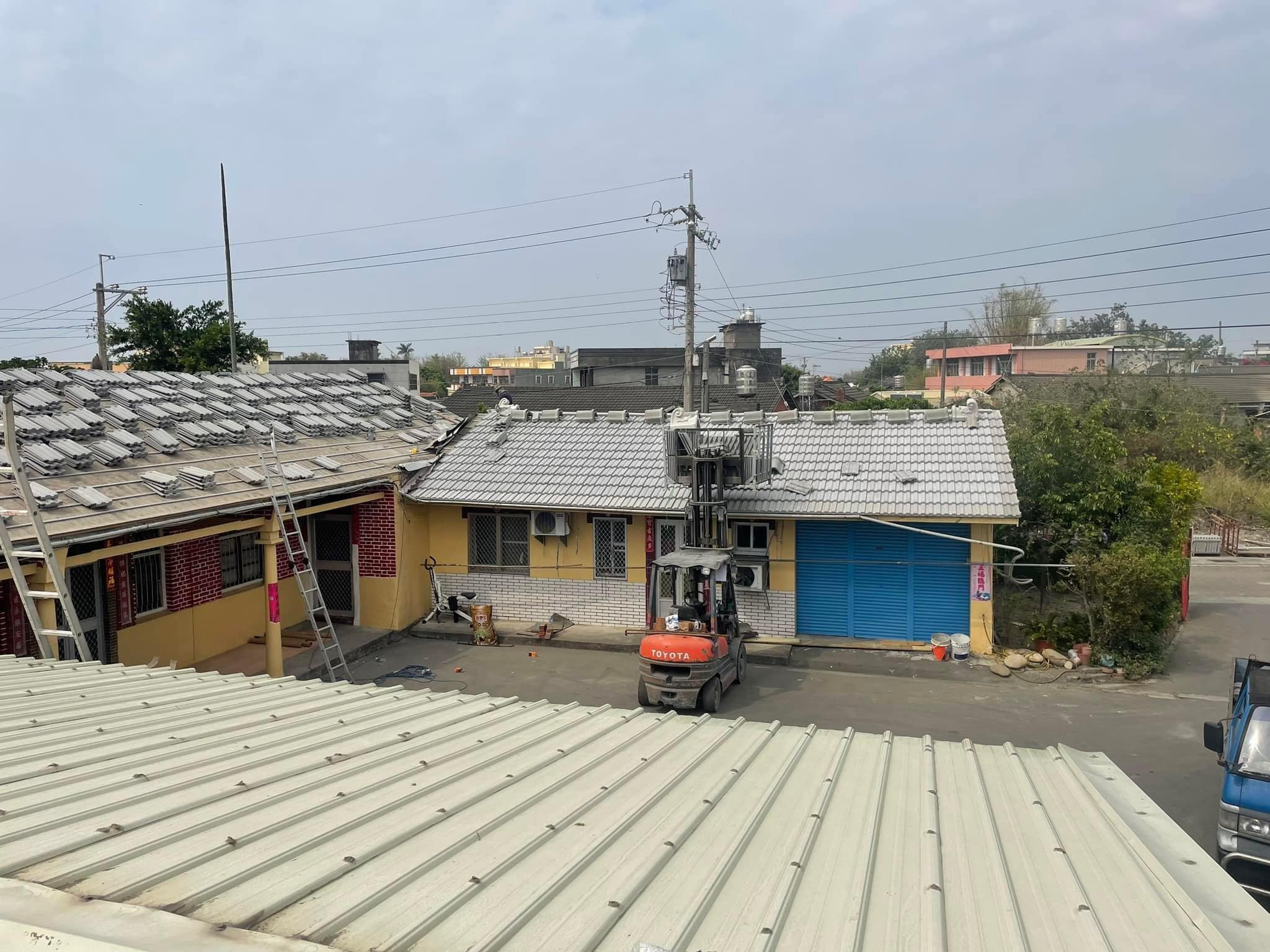 彰化三合院水泥瓦翻修工程